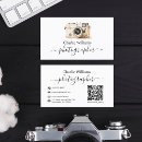 Search for camera business cards Elegant