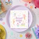 Search for pink cupcake napkins Ice cream