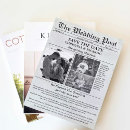 Search for newspaper save the dates Modern