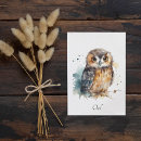 Search for unique owl cards For her