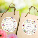 Search for love wildflowers stickers Bride