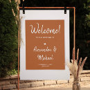 Search for fall welcome wedding wedding signs Terracotta