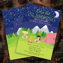Search for girls glamping invitations Kids