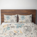 Search for spring flowers pillowcases Teal