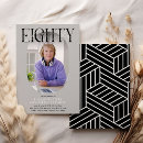 Search for modern invitations Eighty