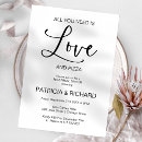 Search for all you need is love invitations Modern