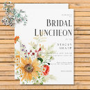 Search for rustic bridal luncheon invitations Floral