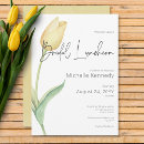 Search for yellow tulip invitations Tulips