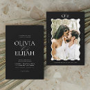 Search for simple photo wedding invitations Contemporary