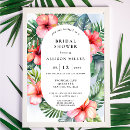 Search for tropical colours invitations Luau