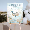 Search for whale baby shower posters Nautical