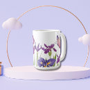 Search for iris flowers mugs White