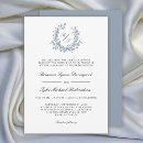 Search for crest wedding invitations Leafy botanical