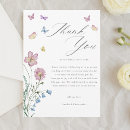 Search for butterfly thank you cards White