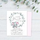 Search for inexpensive baby shower invitations Elephant