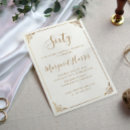 Search for with chic frame invitations Gold