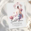 Search for princess bridal shower invitations Pink
