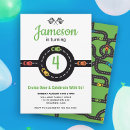 Search for boys 4th birthday invitations Racing