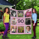 Search for 90th birthday blankets Ninety