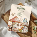 Search for woodland party invitations Gender neutral