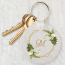 Search for white flower key rings Gold