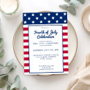 Search for red white and blue invitations Bbq