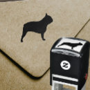 Search for french bulldog rubber stamps Silhouette