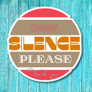 Search for be quiet stickers Shut up