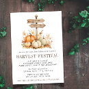 Search for harvest festival invitations Pumpkins