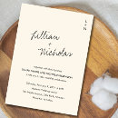 Search for elegant ivory wedding invitations Modern