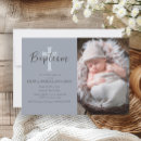 Search for christian christening invitations Blue