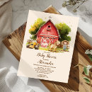 Search for barn baby shower invitations Cute