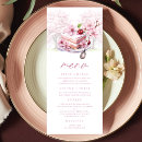 Search for cherry blossom menus Bridal shower