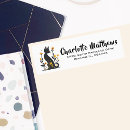 Search for black cats return address labels Mail