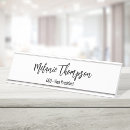 Search for business name plates Typography