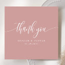 Search for pink rose thank you cards Simple
