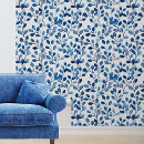 Search for blue leaf art Watercolor