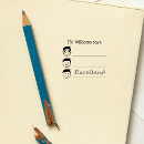 Search for teachers name rubber stamps Create your own