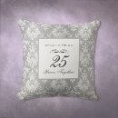 Search for 25th anniversary cushions Silver