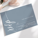 Search for dusty blue rsvp cards Script