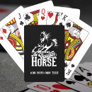 Search for wild west playing cards Horse riding