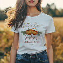 Search for autumn wedding tshirts Watercolor