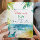 Search for in july christmas invitations Beach party