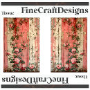 Search for vintage decoupage tissue paper Pink