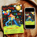 Search for park birthday invitations Boy