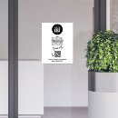 Search for hours business posters Black and white