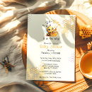 Search for honeybee baby shower invitations Yellow