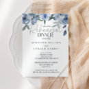 Search for dusty blue rehearsal dinner invitations Trendy