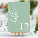Search for mint green wedding table cards Solid colour