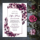 Search for burgundy wedding reception invitations Happily ever after party